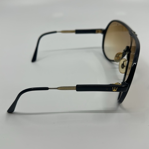 Vintage Maserati Brown Aviator Sunglasses - Picture 6 of 16